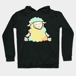 Cotton Candy Sheep - Yellow and Green Edition Hoodie